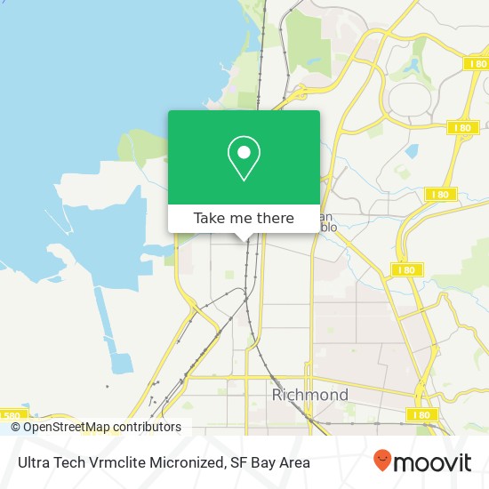 Ultra Tech Vrmclite Micronized map