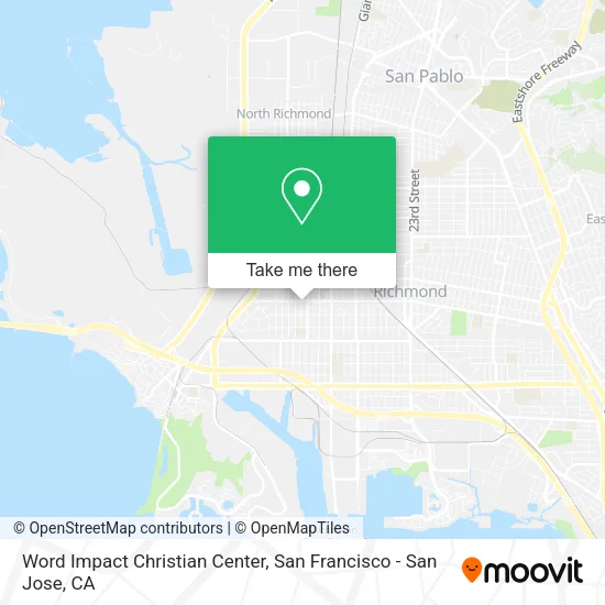 Mapa de Word Impact Christian Center