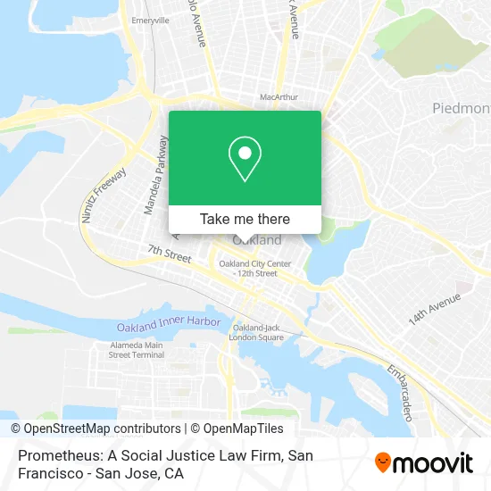 Prometheus: A Social Justice Law Firm map