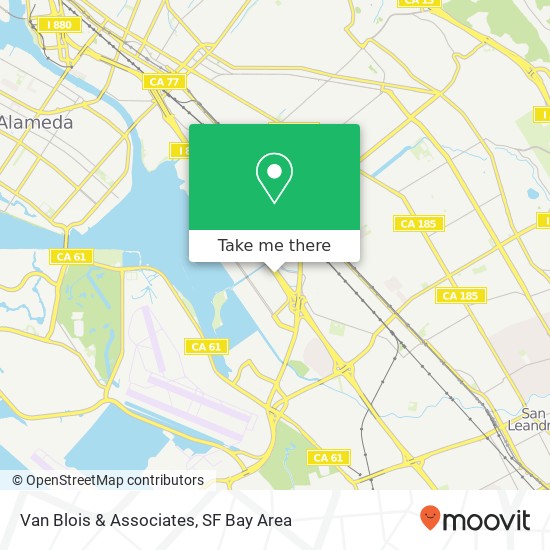 Van Blois & Associates map