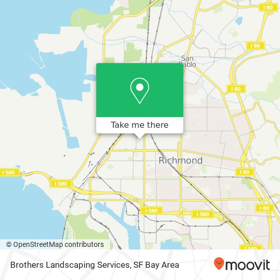 Mapa de Brothers Landscaping Services