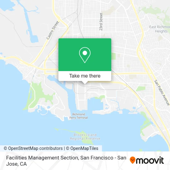 Facilities Management Section map