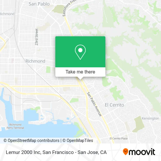 Mapa de Lemur 2000 Inc