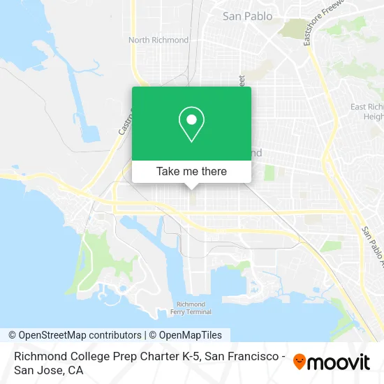 Mapa de Richmond College Prep Charter K-5