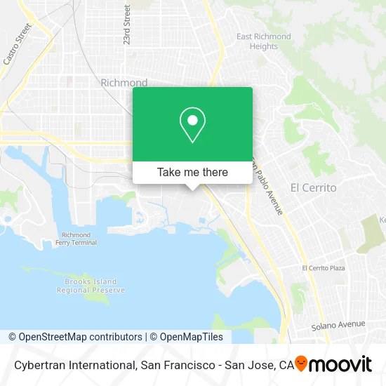 Mapa de Cybertran International