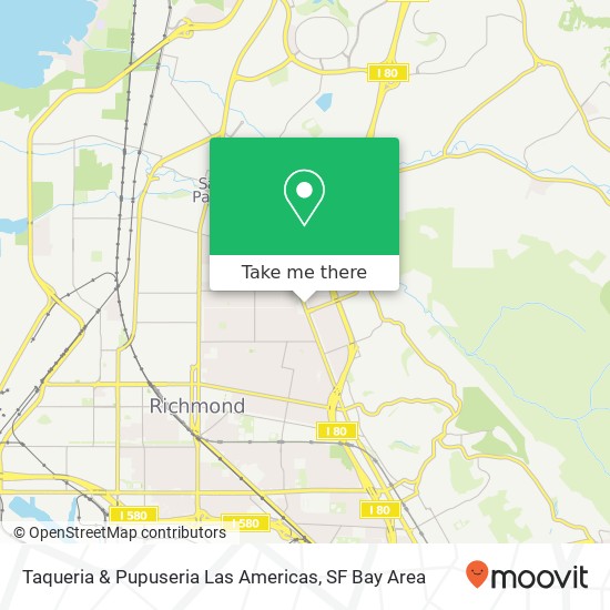 Mapa de Taqueria & Pupuseria Las Americas