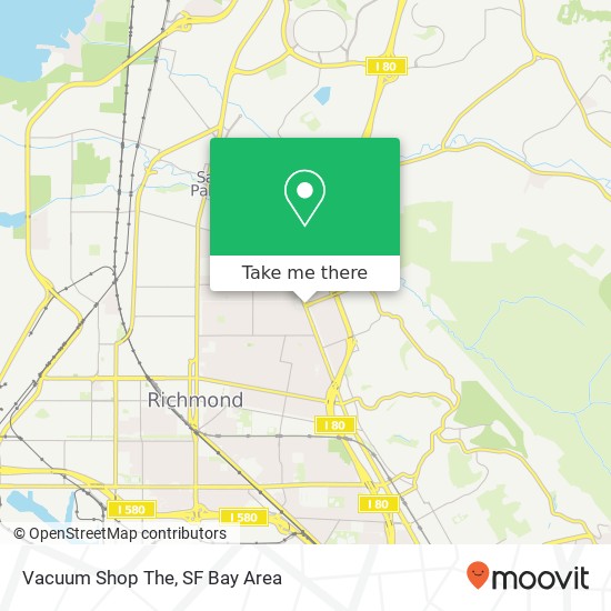 Mapa de Vacuum Shop The