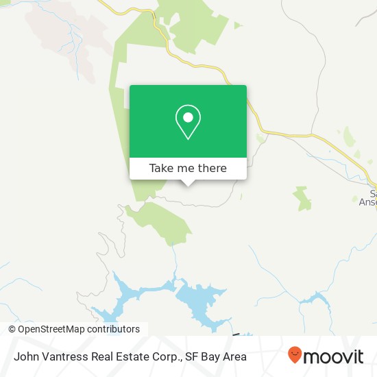 John Vantress Real Estate Corp. map