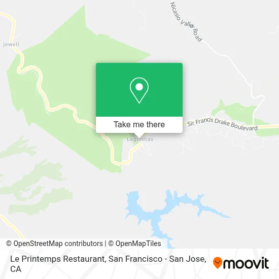 Le Printemps Restaurant map