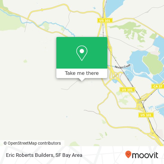 Eric Roberts Builders map