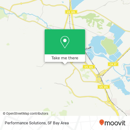 Performance Solutions map