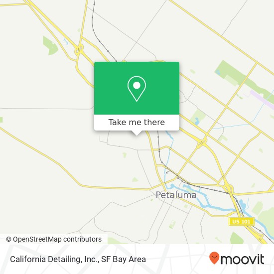 California Detailing, Inc. map