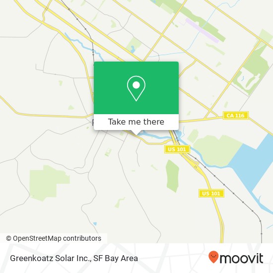 Mapa de Greenkoatz Solar Inc.