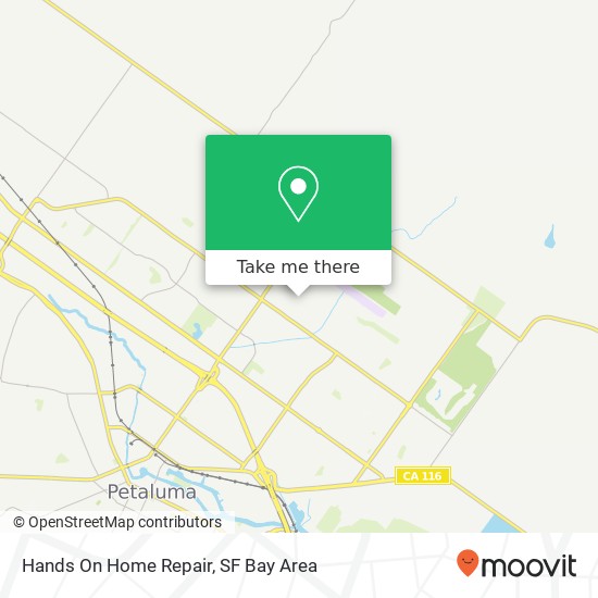 Hands On Home Repair map