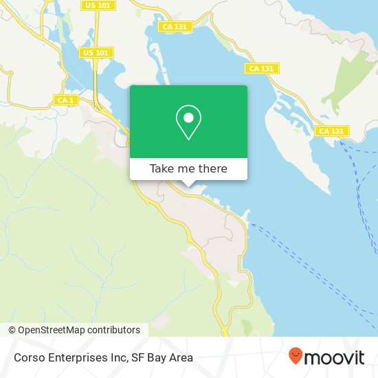 Mapa de Corso Enterprises Inc