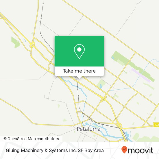 Gluing Machinery & Systems Inc map
