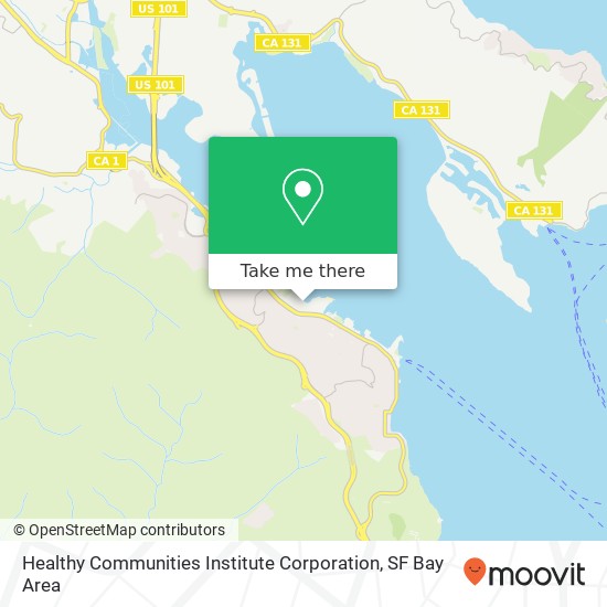 Healthy Communities Institute Corporation map