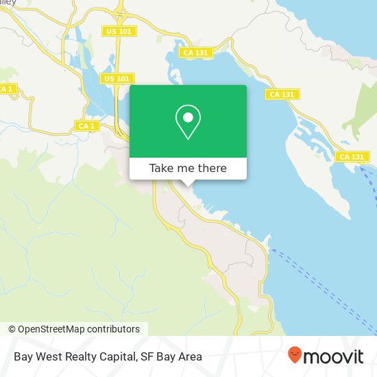 Mapa de Bay West Realty Capital