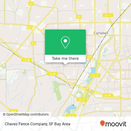 Mapa de Chavez Fence Company