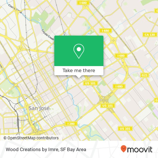 Wood Creations by Imre map