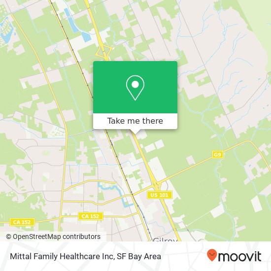 Mapa de Mittal Family Healthcare Inc