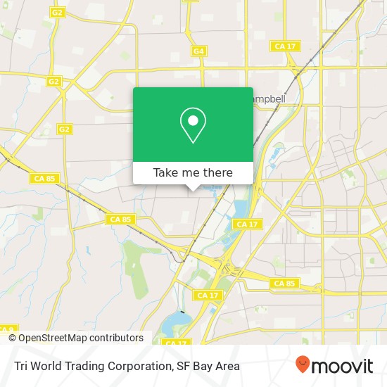 Tri World Trading Corporation map