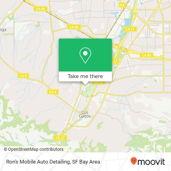 Ron's Mobile Auto Detailing map