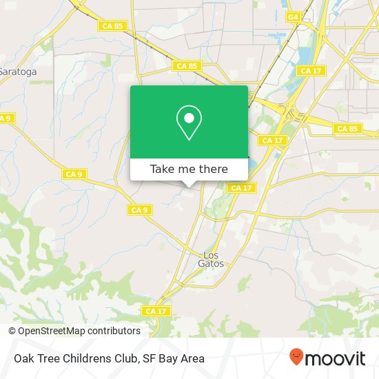 Mapa de Oak Tree Childrens Club