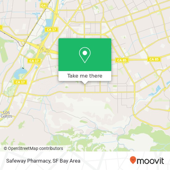 Mapa de Safeway Pharmacy