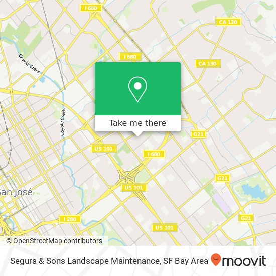 Segura & Sons Landscape Maintenance map