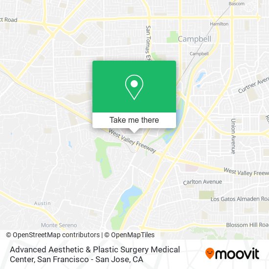 Advanced Aesthetic & Plastic Surgery Medical Center map