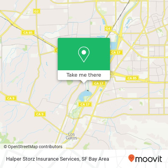 Halper Storz Insurance Services map