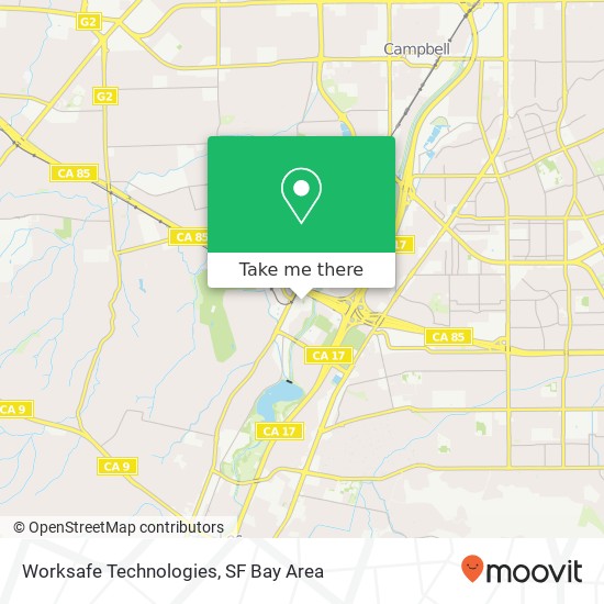 Mapa de Worksafe Technologies