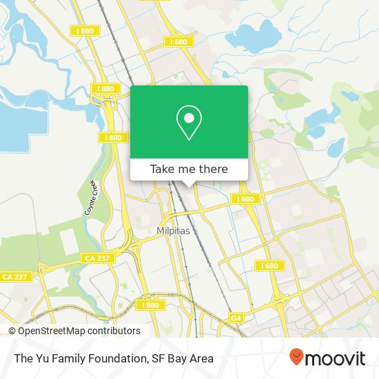The Yu Family Foundation map