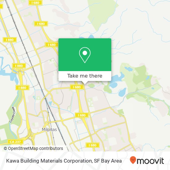 Kawa Building Materials Corporation map