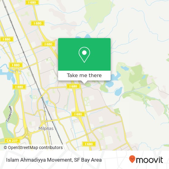 Islam Ahmadiyya Movement map