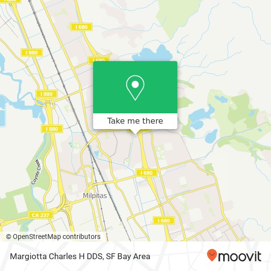 Margiotta Charles H DDS map
