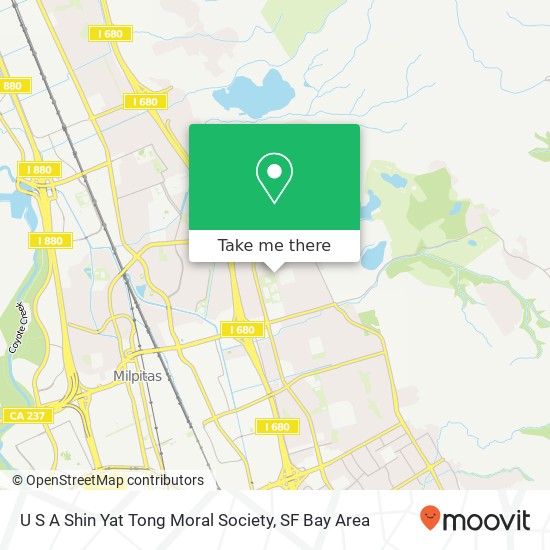 Mapa de U S A Shin Yat Tong Moral Society