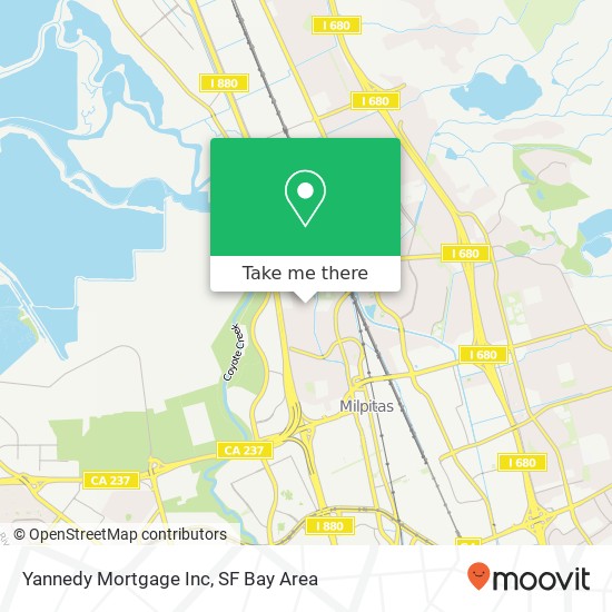 Yannedy Mortgage Inc map