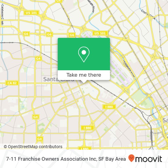 7-11 Franchise Owners Association Inc map