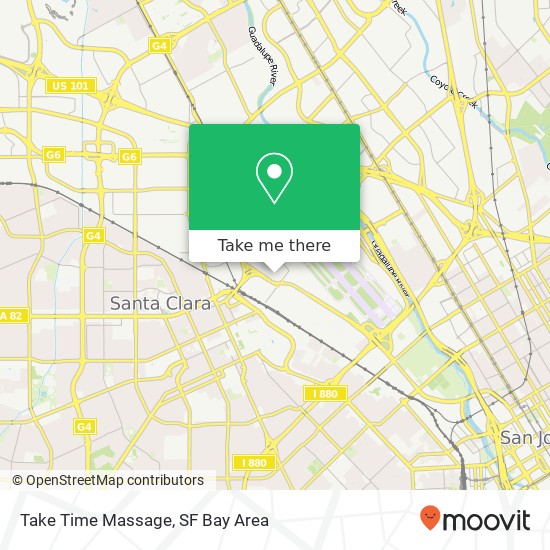 Take Time Massage map
