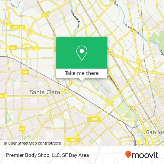 Mapa de Premier Body Shop, LLC