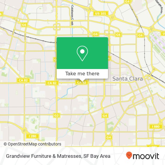 Grandview Furniture & Matresses map