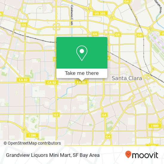 Mapa de Grandview Liquors Mini Mart