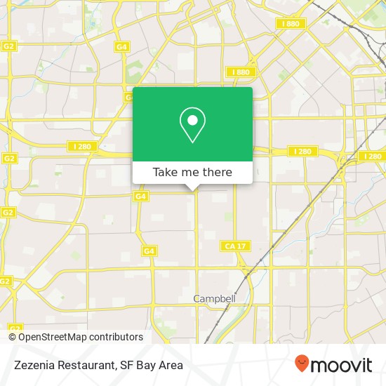 Zezenia Restaurant map