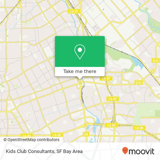 Kids Club Consultants map