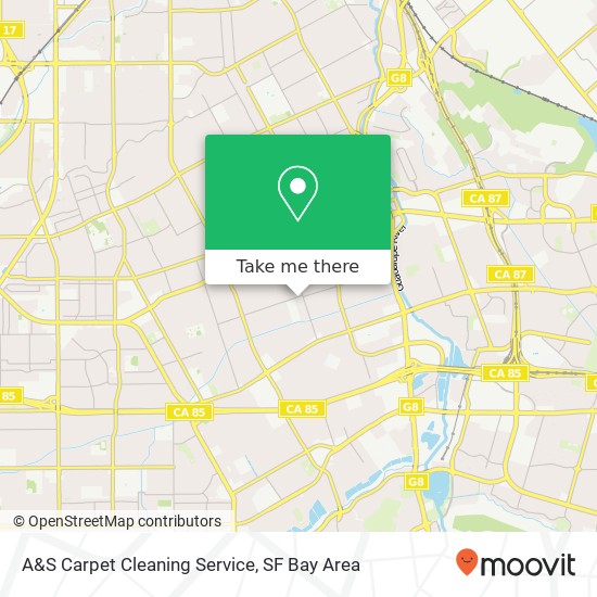 A&S Carpet Cleaning Service map