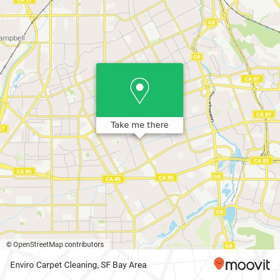 Mapa de Enviro Carpet Cleaning