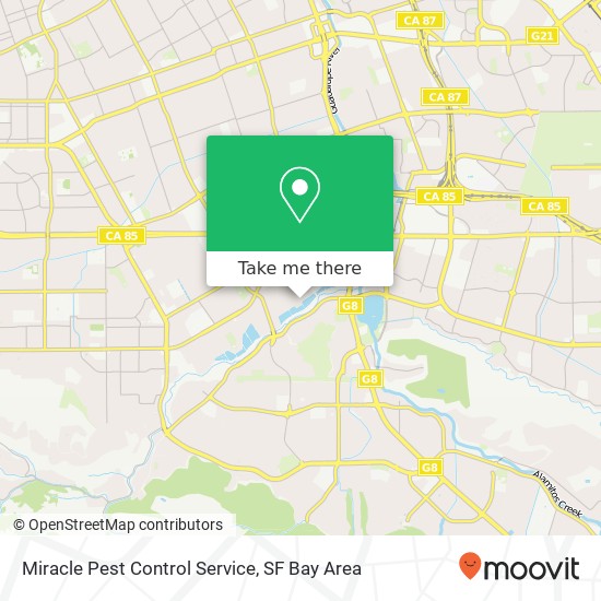 Miracle Pest Control Service map