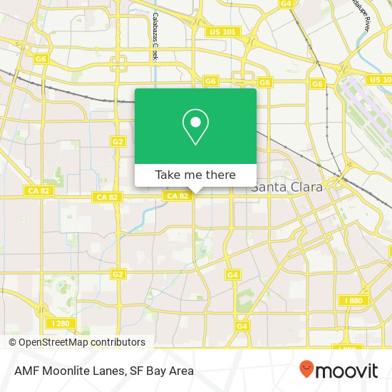 AMF Moonlite Lanes map